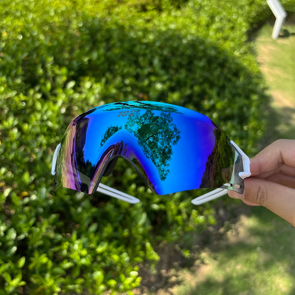 Fotocromáticas gafas de ciclismo para hombre con protección UV400, lentes de sol para montaña, carretera, running y deportes.