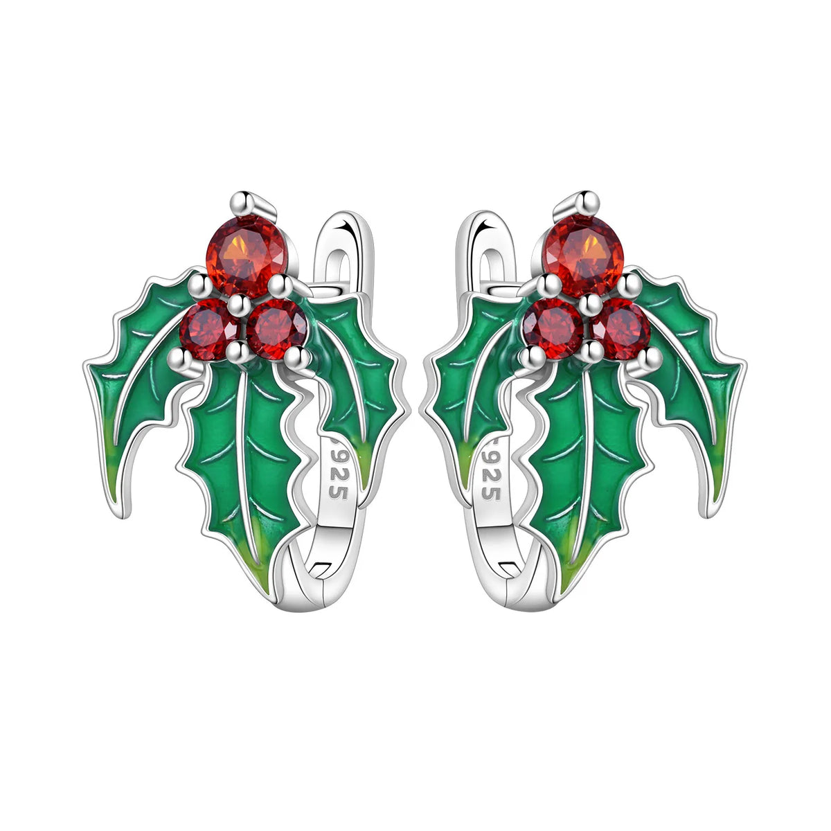 Orstarry silver 925 orchid-shaped earrings featuring elegant floral design, crafted by Corporación Turística.