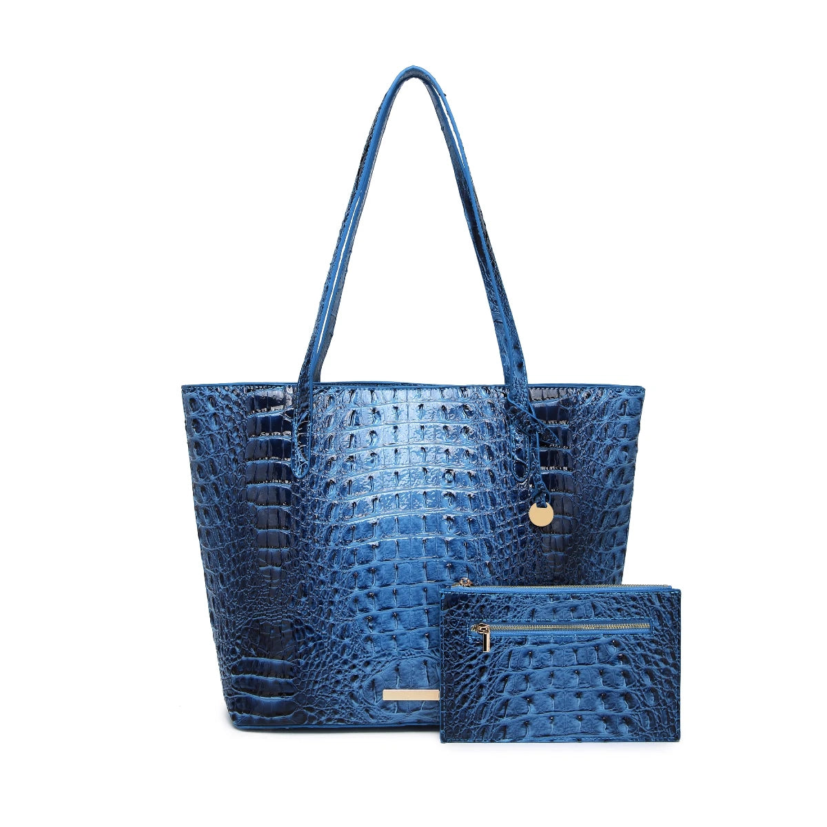 Set of textured relief handbags by Corporación Turística, featuring stylish hand-held designs in vibrant colors.