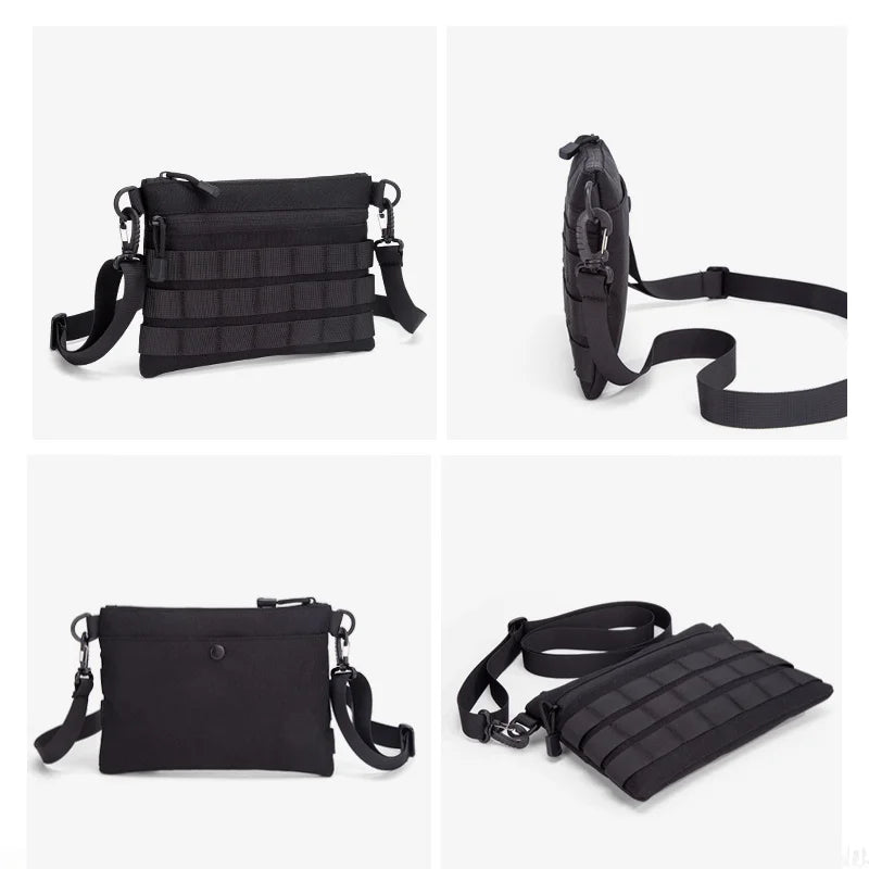 Mini tactical outdoor bag by Corporación Turística, versatile with multiple compartments for outdoor activities and gear storage.