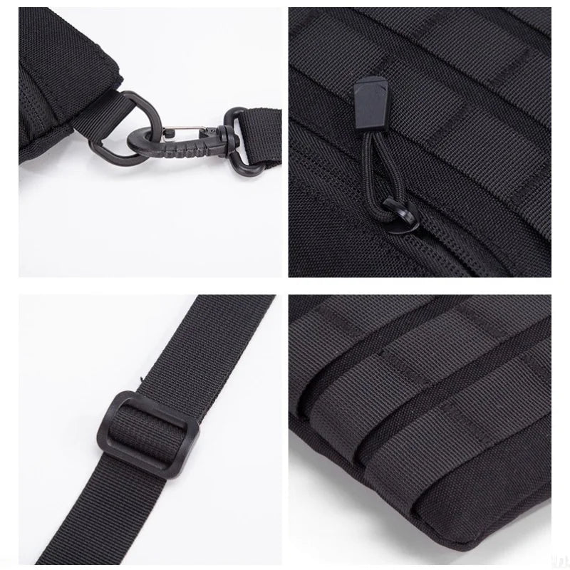 Mini tactical outdoor bag by Corporación Turística, versatile and compact for outdoor activities and everyday use.