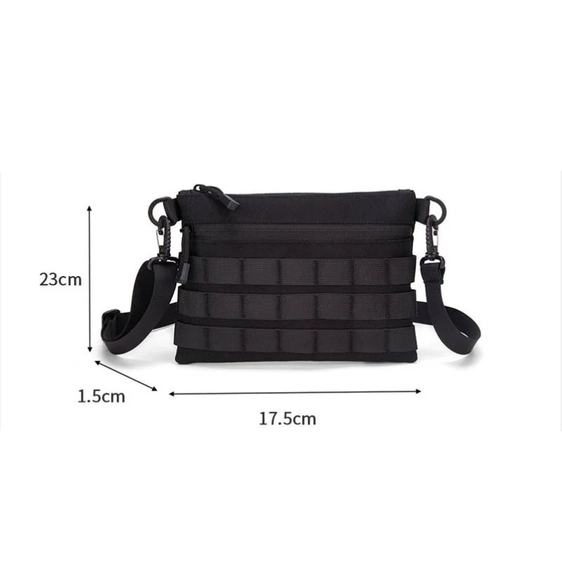 Mini tactical outdoor bag by Corporación Turística, versatile and compact for outdoor activities and daily use.