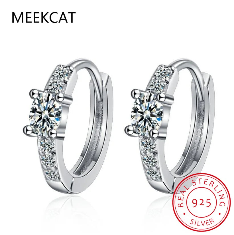 Silver 925 blue sapphire hoop earrings with oval design, crafted by Corporación Turística.