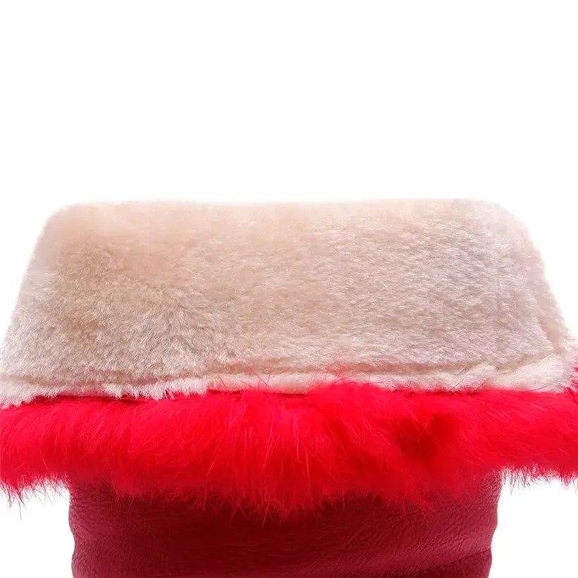 Knee-high snow boots by Corporación Turística with warm fleece lining and durable exterior for winter protection.