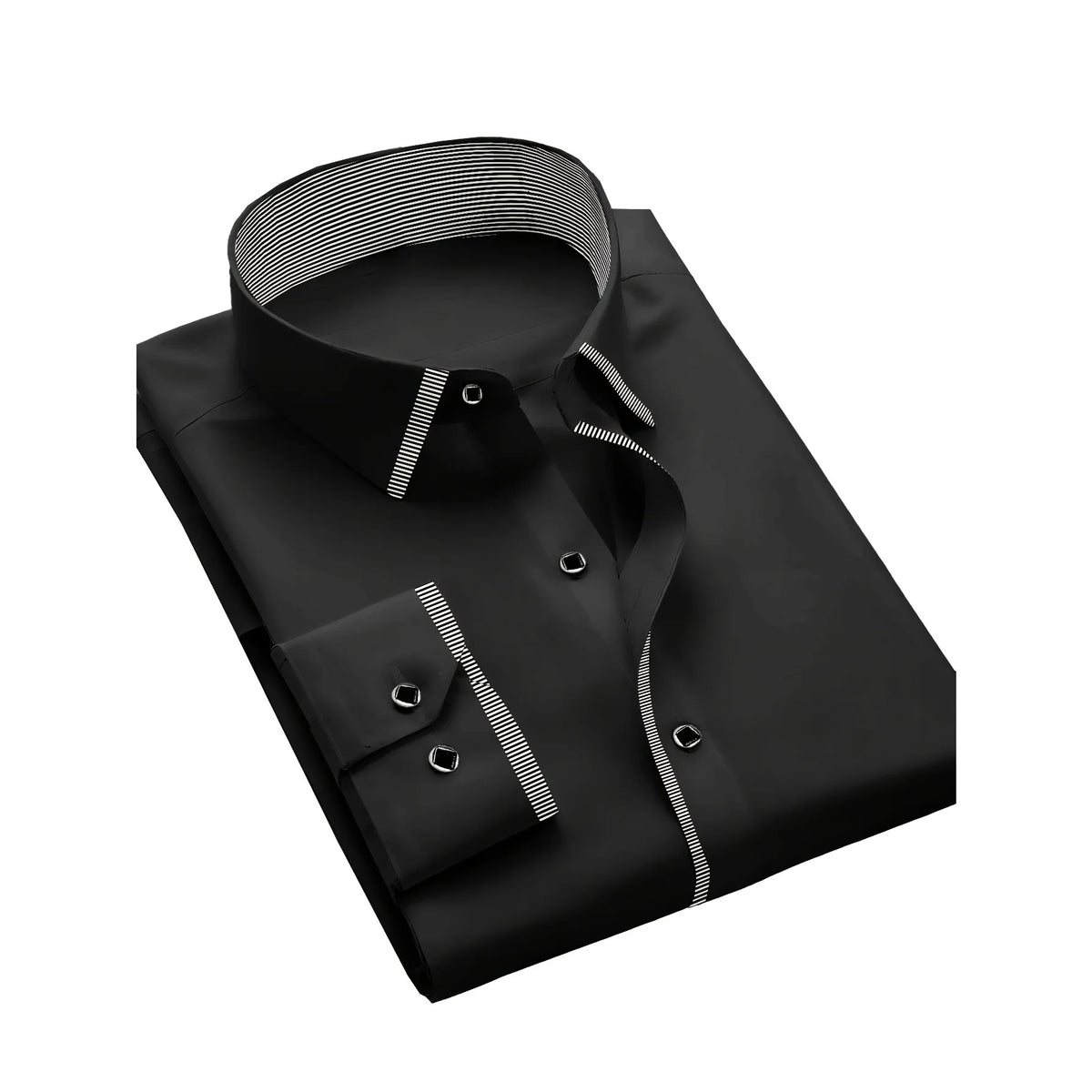 Men's fashion shirt with patchwork design, red color, from Corporación Turística, stylish casual wear for men.