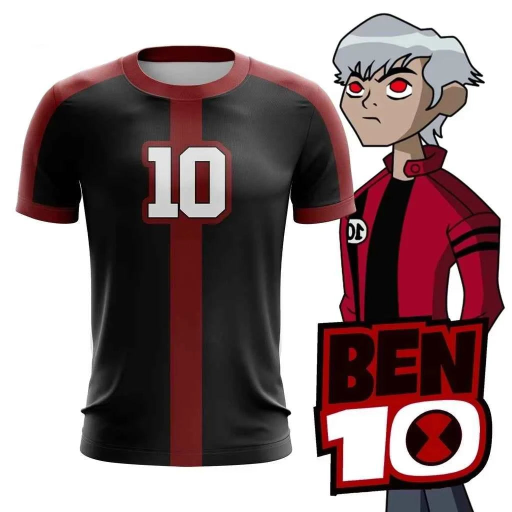 Ben 10 Omnitrix 3D anime graphic T-shirt by Corporación Turística, featuring Harajuku Y2K style and vibrant design.