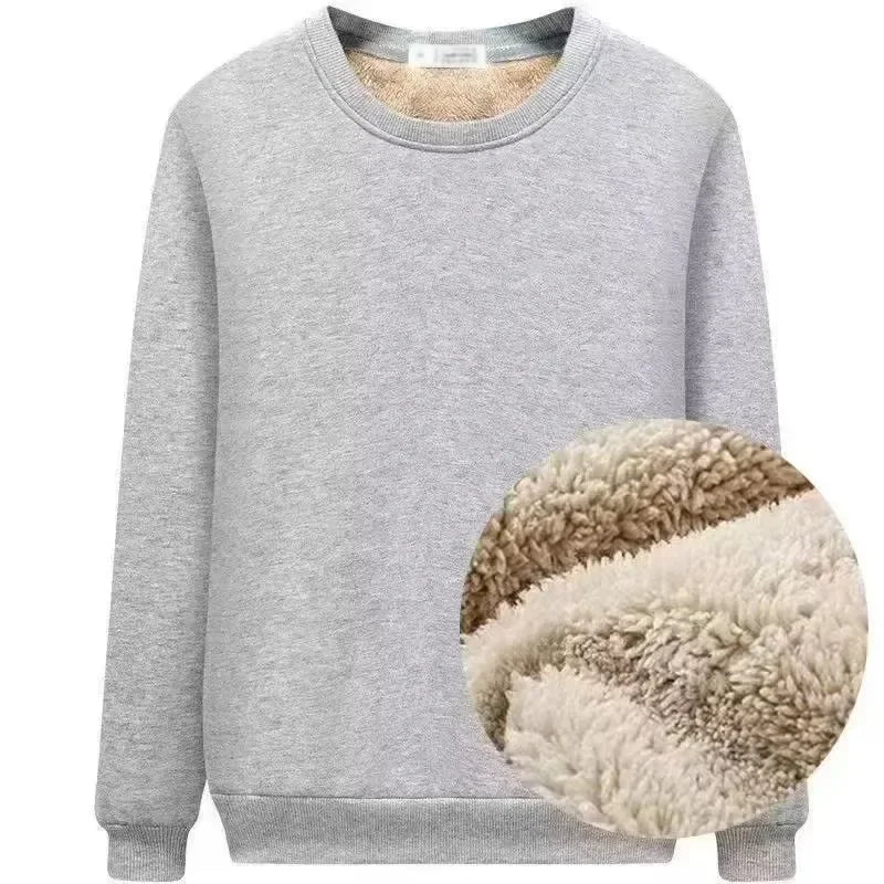 Black men's thermal polar T-shirt from Corporación Turística, Korean style, suitable for fall and winter, shown on a mannequin.