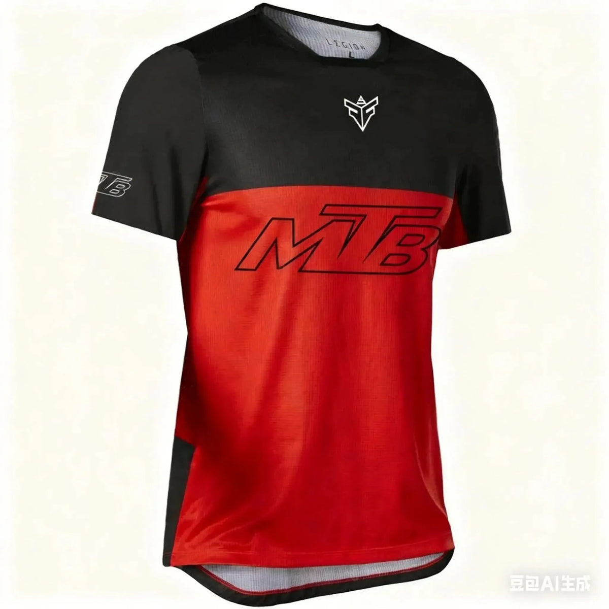 Camiseta de ciclismo de montaña de Corporación Turística, manga corta, ideal para actividades outdoor para padres e hijos.