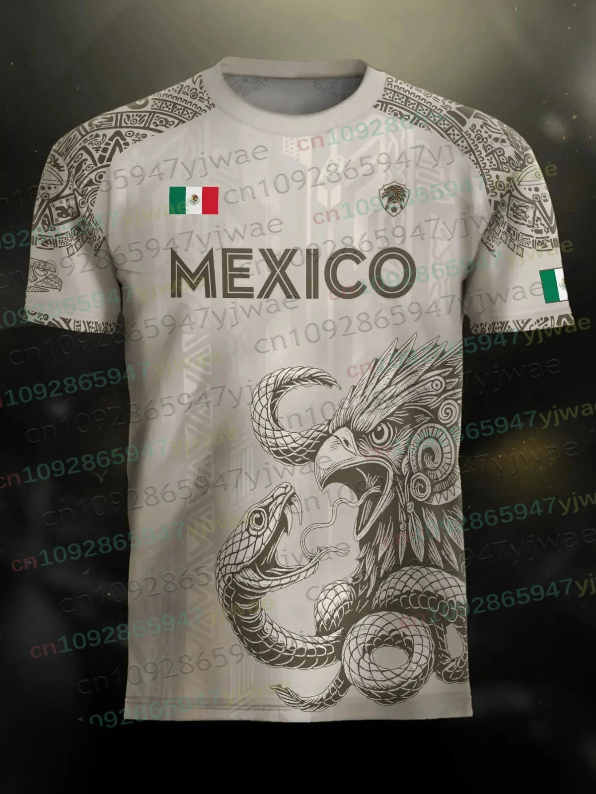 Youth breathable polyester soccer jersey by Corporación Turística, featuring team design and sports fabric for active play.
