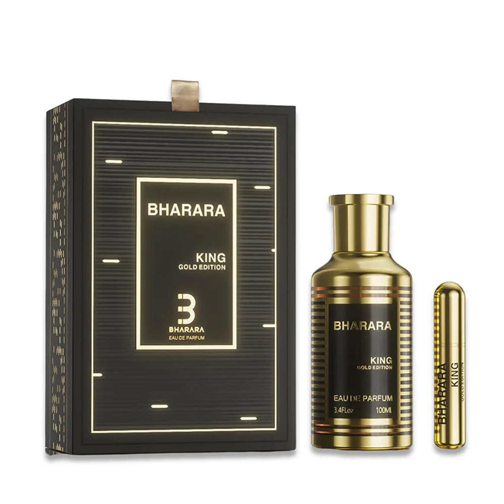 Bharara Rose Eau de Parfum for Women by Corporación Turística, 100ml floral fragrance bottle with pink rose design.