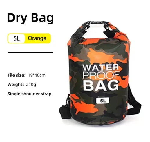 Pink PVC swimming gear package with dry backpack for women, featuring a 30L waterproof backpack from Corporación Turística.