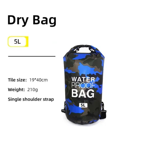 Pink PVC swimming gear package with dry backpack for women, featuring a 30L capacity from Corporación Turística.