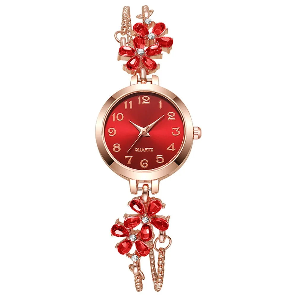 Silver adjustable quartz watch for women by Corporación Turística, water-resistant with a sleek, elegant design.