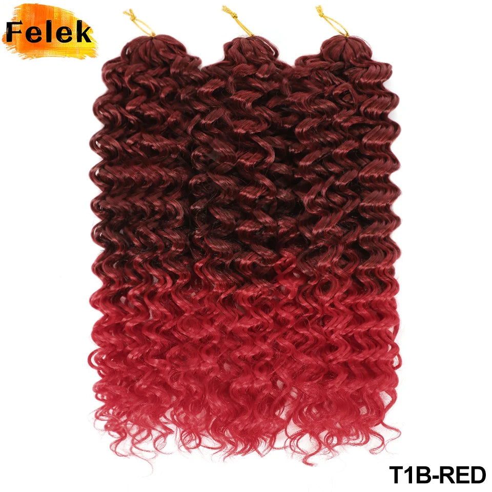 GoGo Curl braided hair extensions for women, 18-inch synthetic braids in a bundle, natural black color.