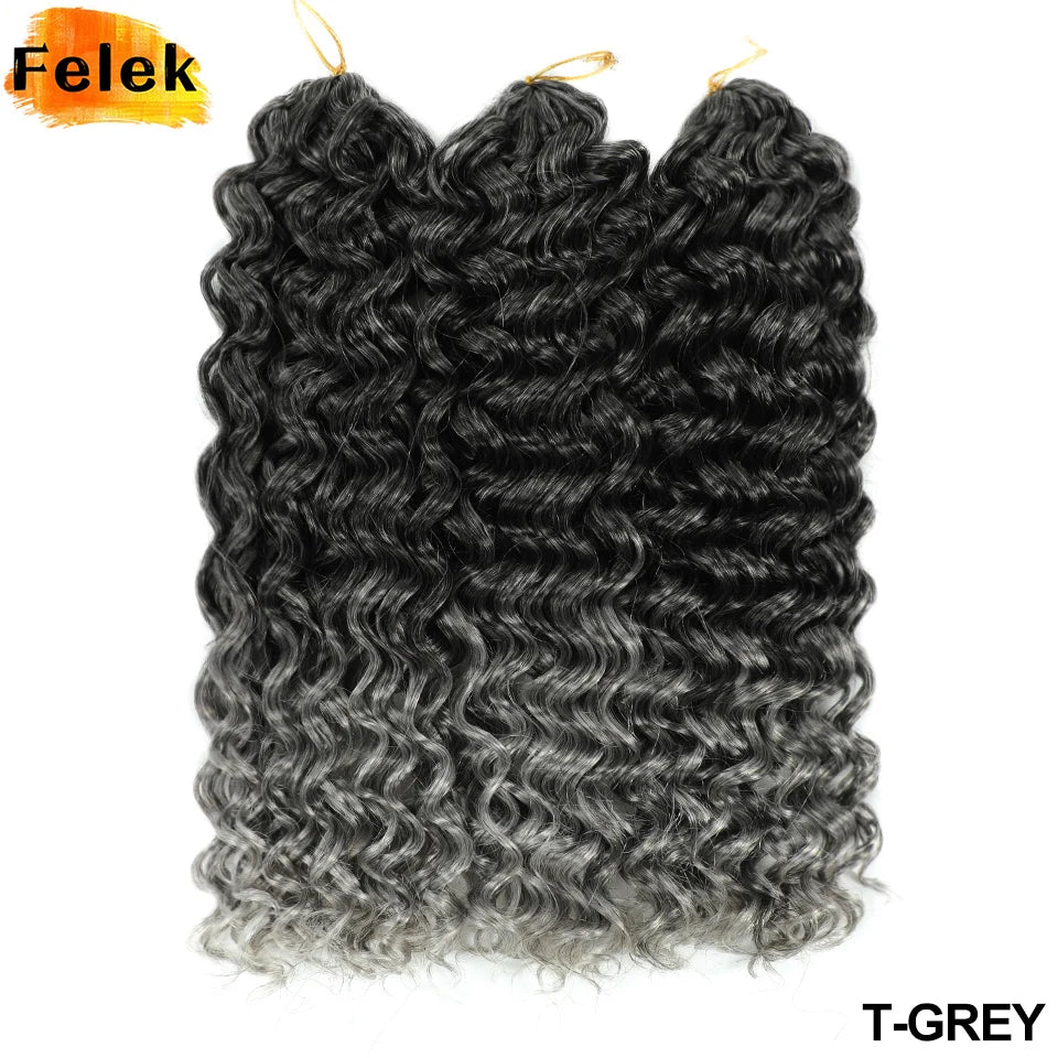 GoGo Curl braided hair extensions for women, 18-inch natural-looking trenzado extensions by Corporación Turística.