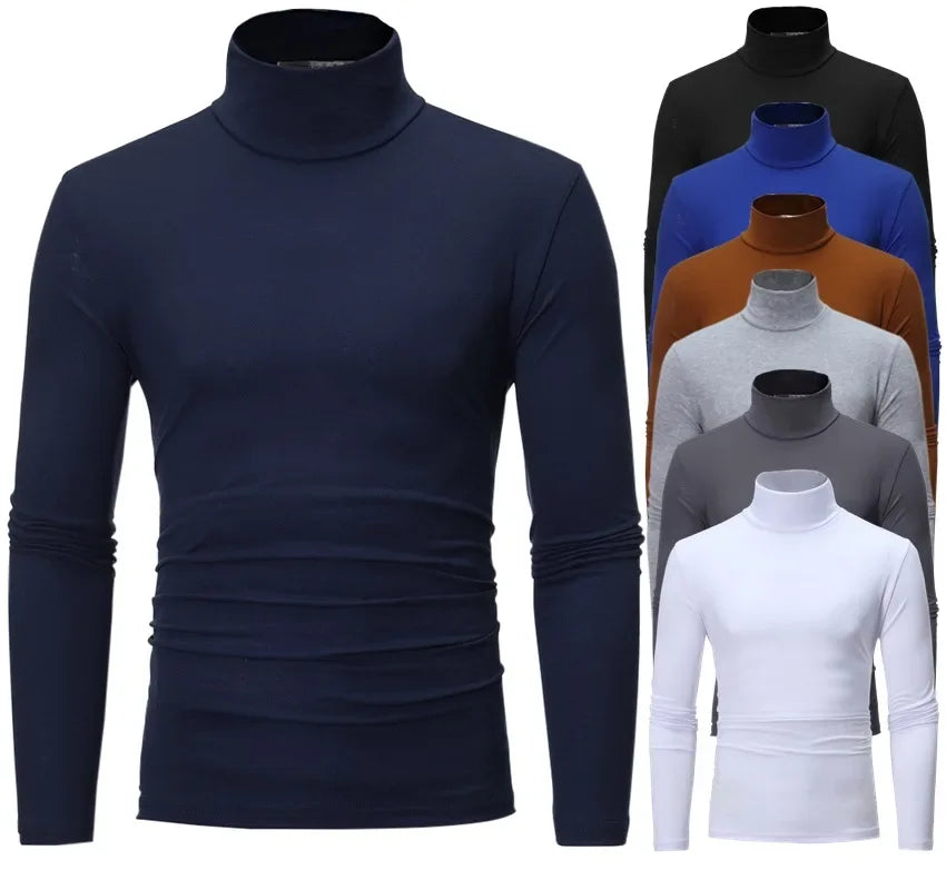 Men's thermal underwear top from Corporación Turística, warm winter clothing, long-sleeve thermal shirt for cold weather.