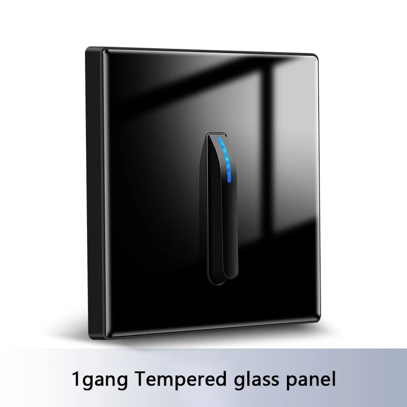 White 4-gang 2-way wall light switch panel by Corporación Turística, showing internal wiring and switch mechanism.