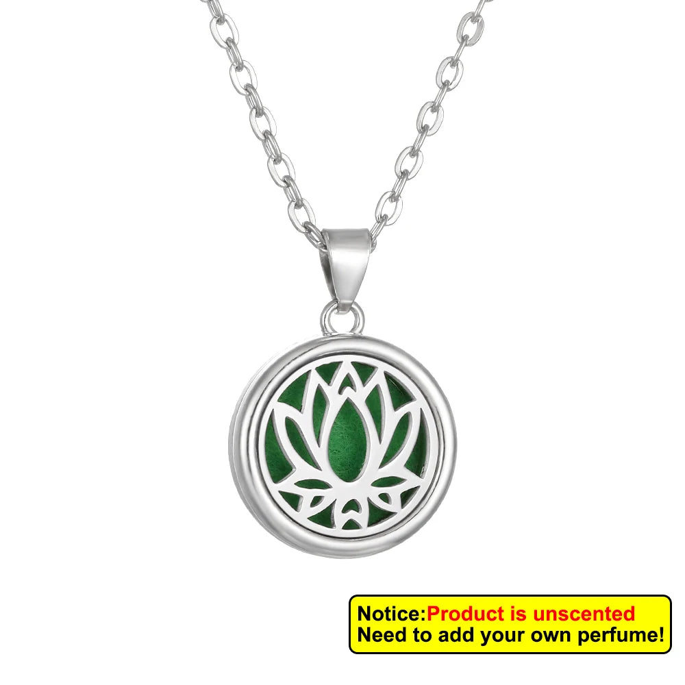 Aromatherapy diffuser collar with floral tree of life design by Corporación Turística, featuring intricate details and vibrant colors.