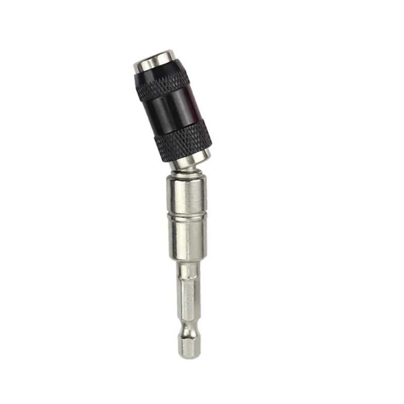 Fbiannely magnetic hexagon screwdriver bits with quick extension, black and red, 1/4 inch size for manual tools.