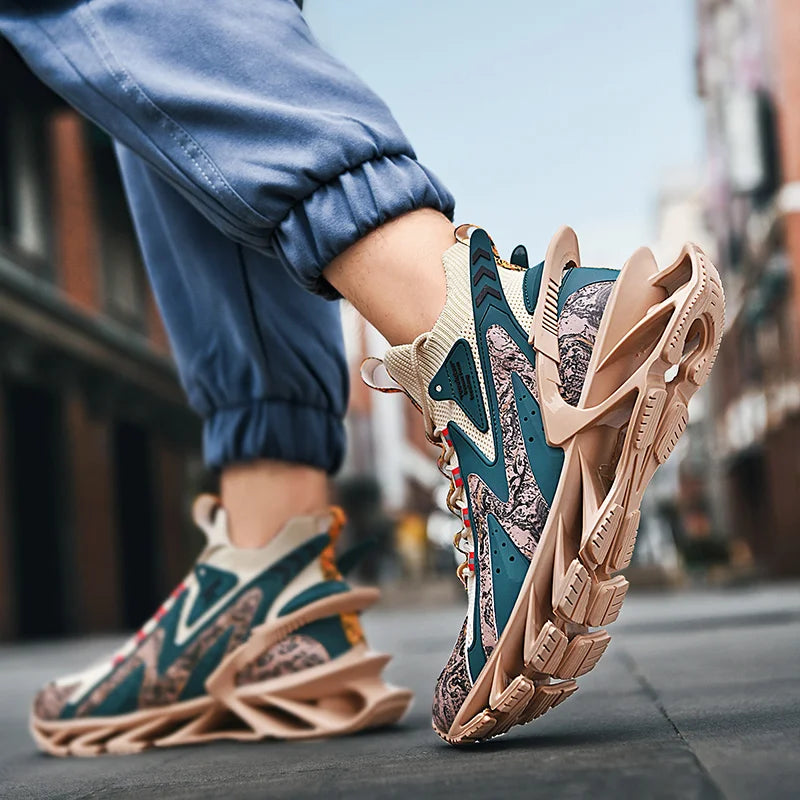 Lexsan breathable and lightweight casual athletic sneakers, comfortable sports shoes for everyday wear.