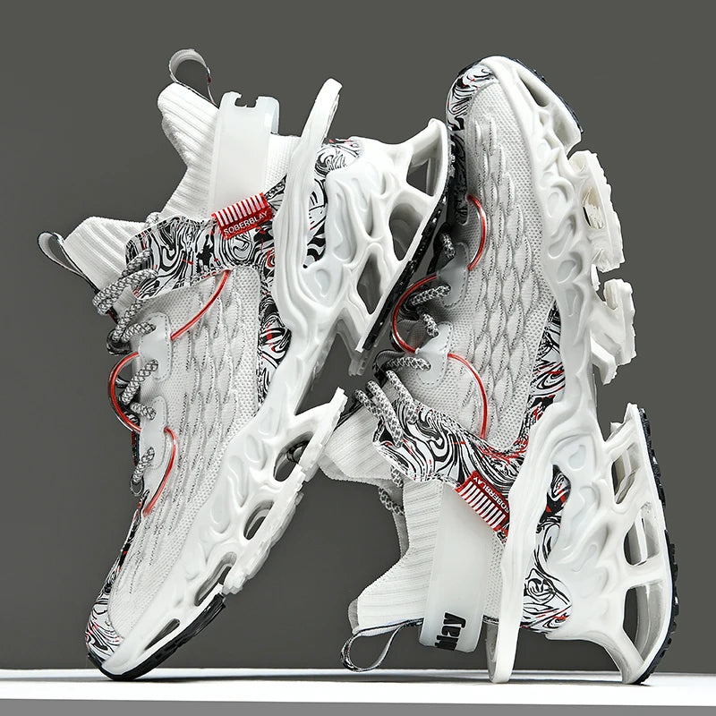 Lexsan breathable and lightweight casual athletic sneakers, comfortable sports shoes for everyday wear.