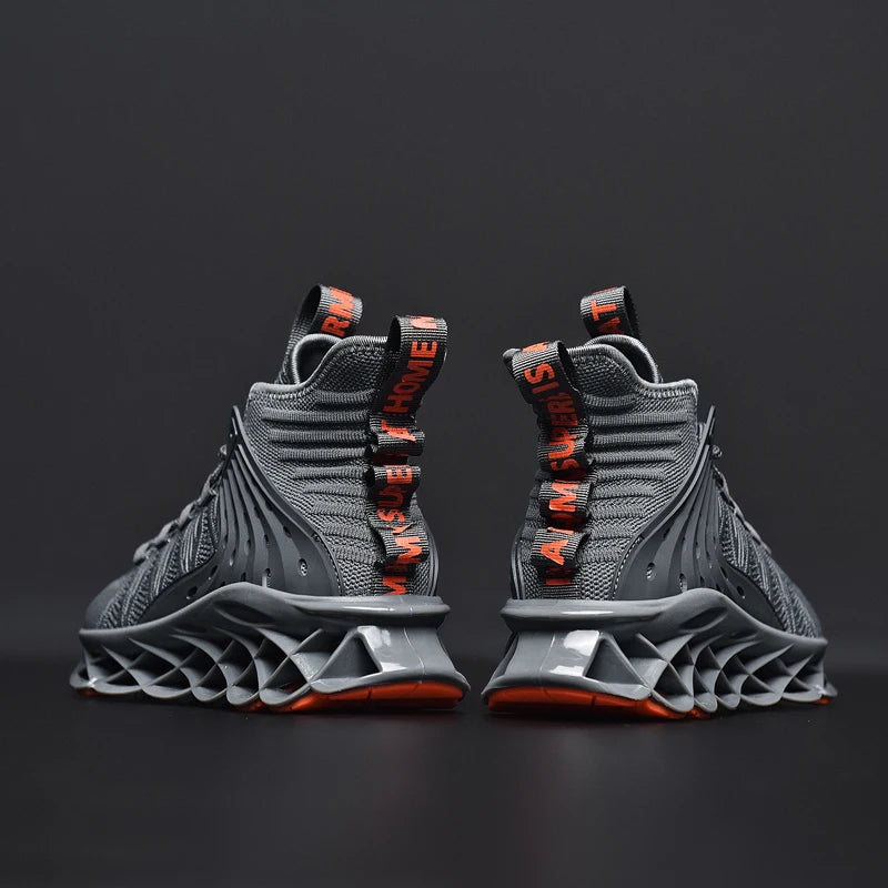 Lexsan lightweight breathable casual sports sneakers for men, featuring comfortable design and modern style.