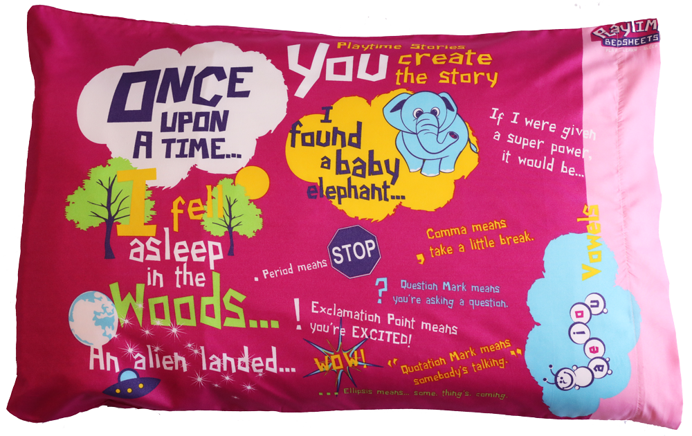 Funda Almohada Playtime Rosa - DC-Playtime Edventures - Infantil