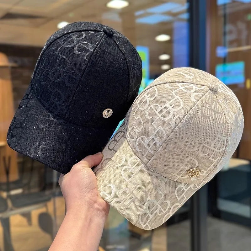 Rimiut unisex adjustable baseball cap with logo, casual style, black color, suitable for everyday wear.