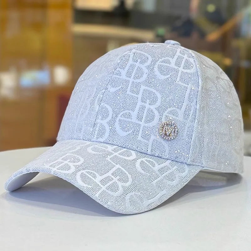 Rimiut unisex adjustable logo baseball cap in black, casual style with round logo on front, perfect for everyday wear.