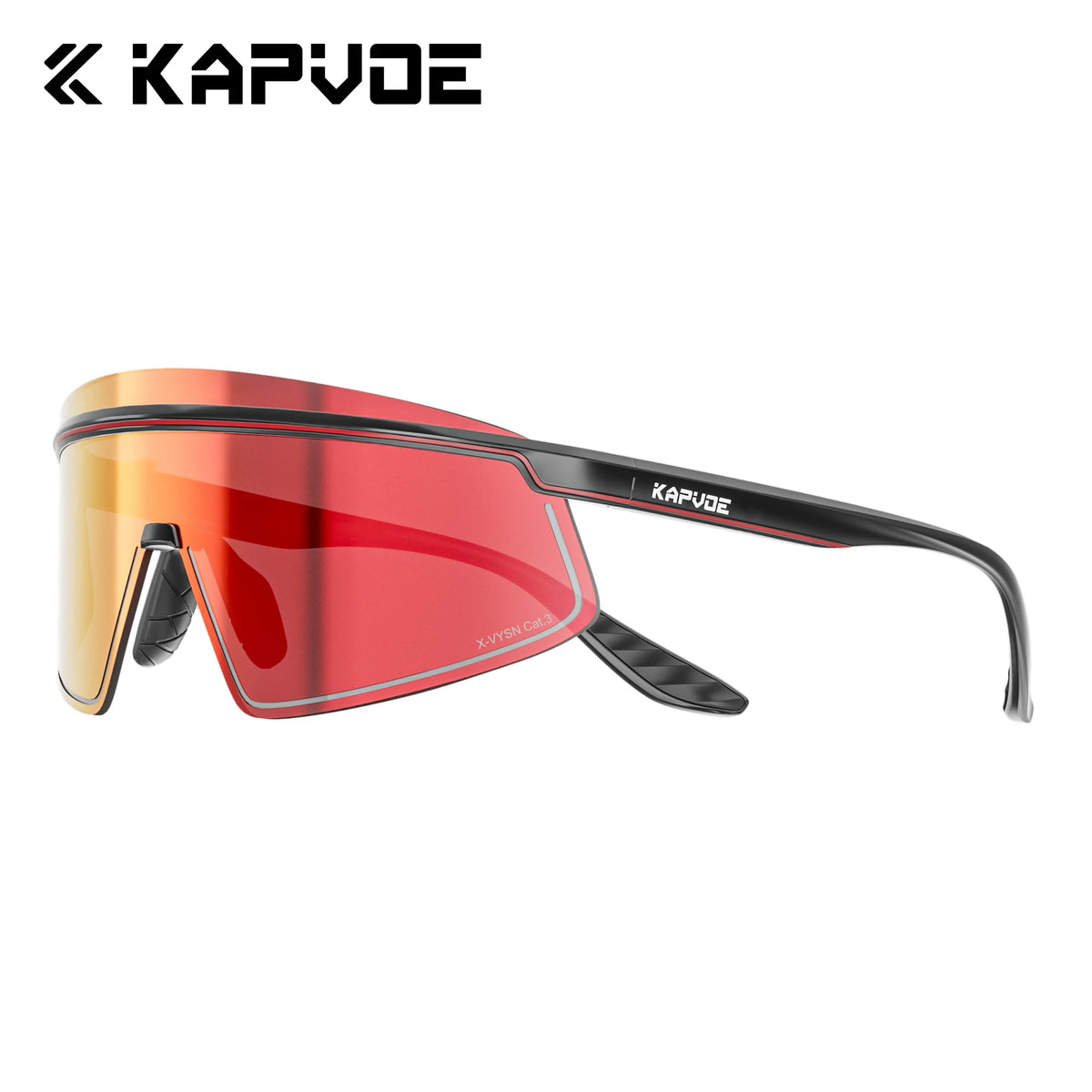 SCVCN UV400 cycling glasses for men and women, sporty MTB goggles with one lens, designed for outdoor cycling activities.