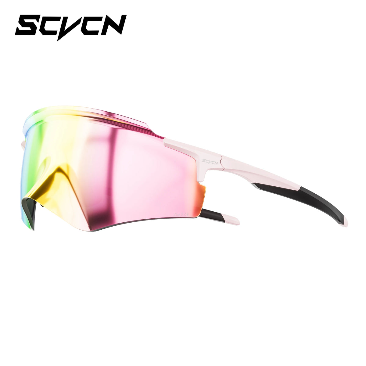 SCVCN UV400 sports cycling glasses for men and women, with one lens, designed for mountain biking and outdoor cycling activities.