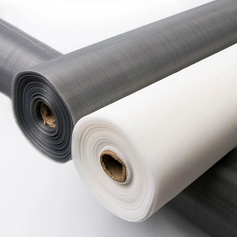 Grey TranquilTouch DIY pet window screen with mesh for home decor, providing anti-mosquito protection for pets and family.