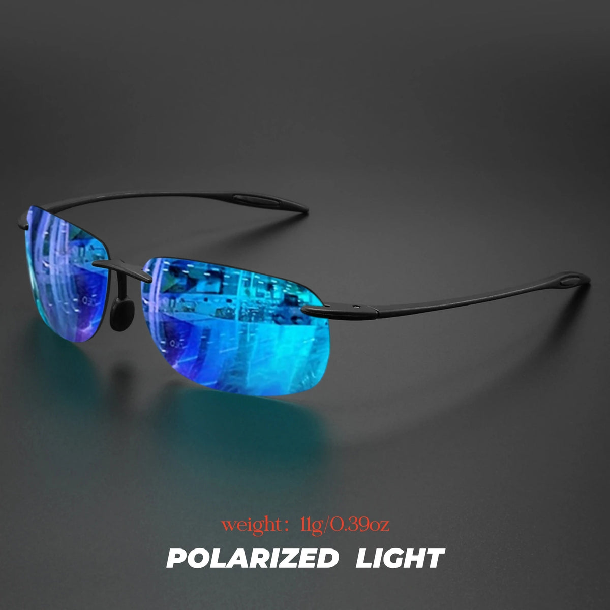 Vegueros polarized sports sunglasses for men, lightweight TR90 frame, ideal for driving and fishing, with UV protection.