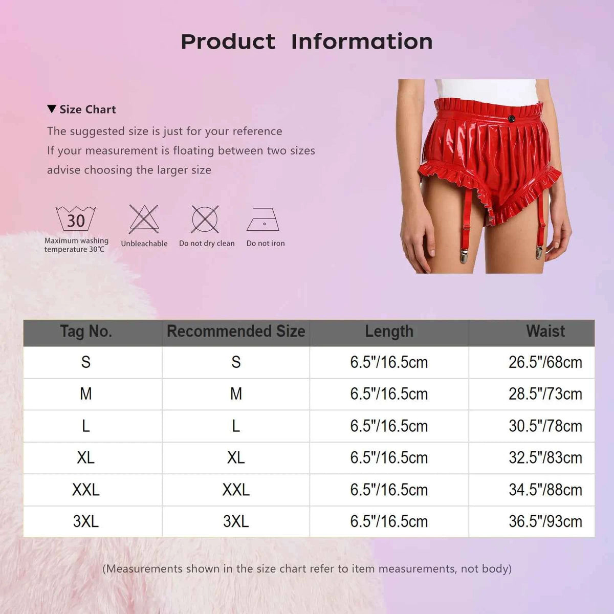 YiZYiF women's wet look black leather shorts with sexy ruffled high waist, synthetic leather, stylish and fitted for a bold look.