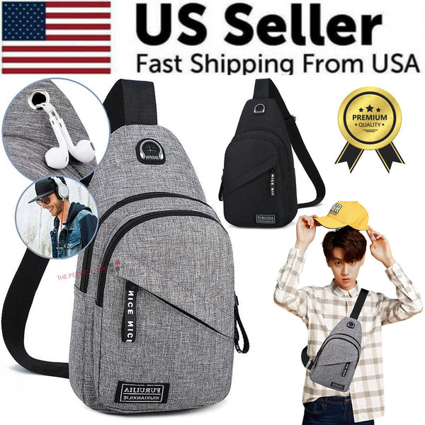 Bolso Cruzado Hombre Mujer Hombro Viaje Deportivo Estilo Fanny Pack