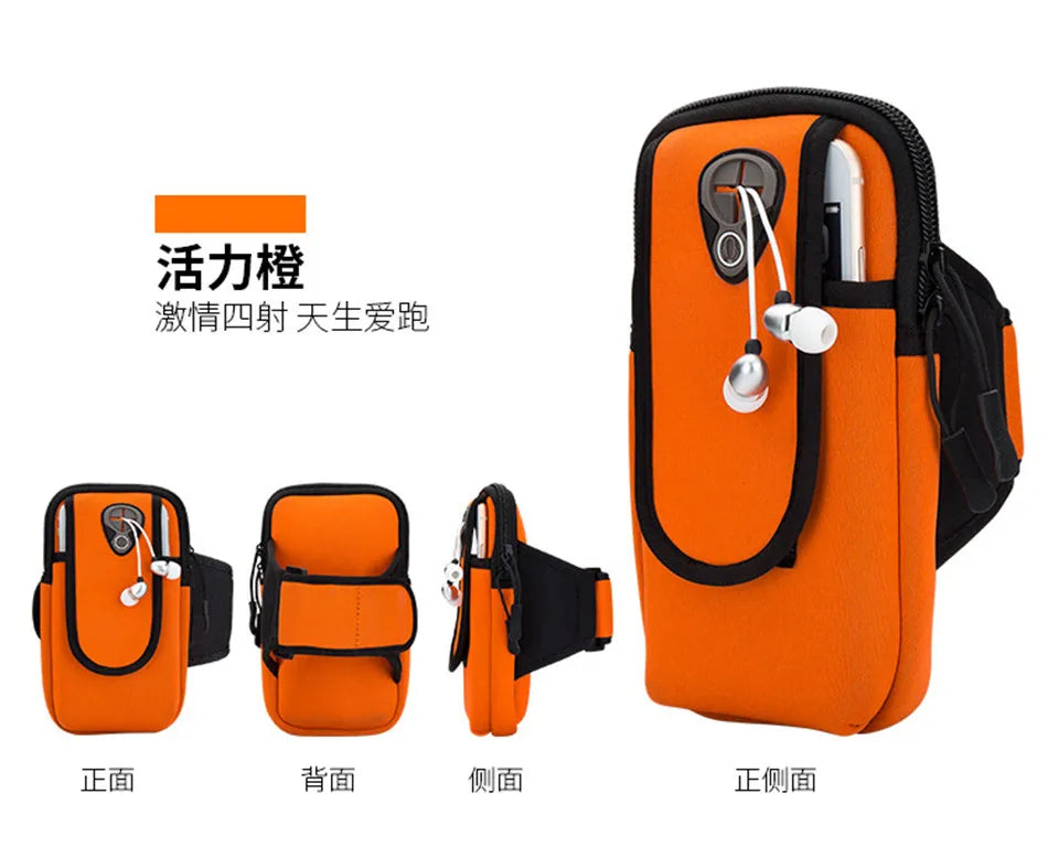 Brazalete Deportivo Universal: Bolsa Impermeable para Correr
