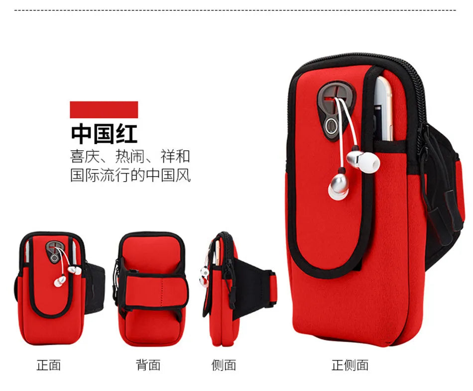 Brazalete Deportivo Universal: Bolsa Impermeable para Correr