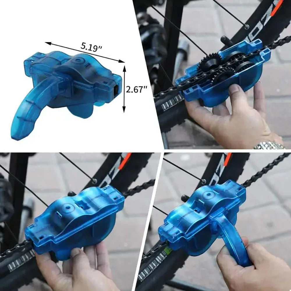 Limpiador de Cadena 3D para Bicicleta: Limpieza Profesional y Protección