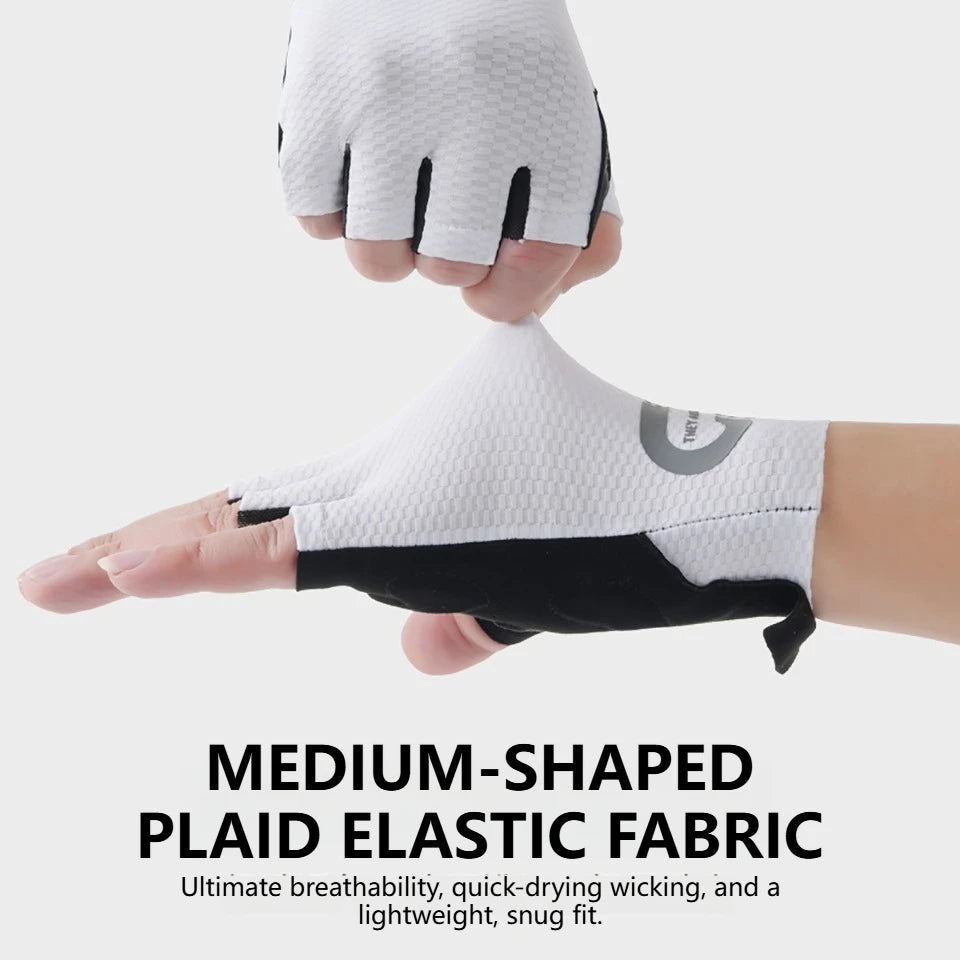 Guantes Ciclismo GTUBIKE Medio Dedo Antichoque Verano Transpirables