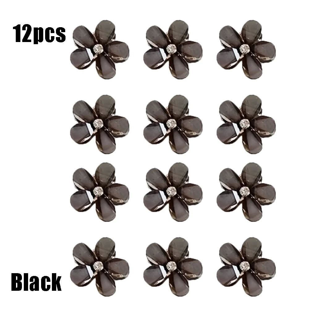 6/12 Uds Pinzas Pequeñas Dibujo Animado | Accesorios Niñas Flor