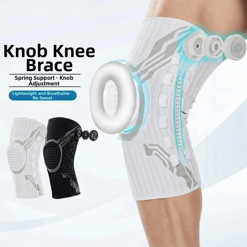 Accesorios Deportivos, Rodillera Ajustable Elástica Unisex, Soporte para Articulaciones, Antideslizante, Ligera, Soporte para Menisco, Fútbol