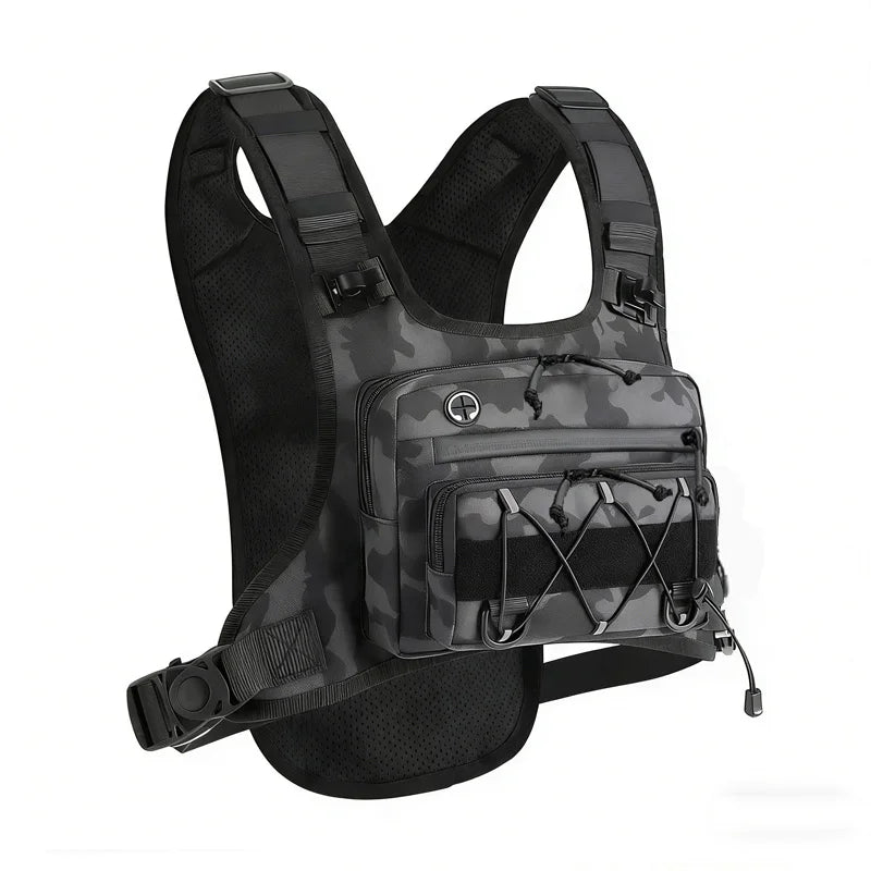 Mochila Táctica Running Scione: Chaleco Deportivo Unisex para Senderismo