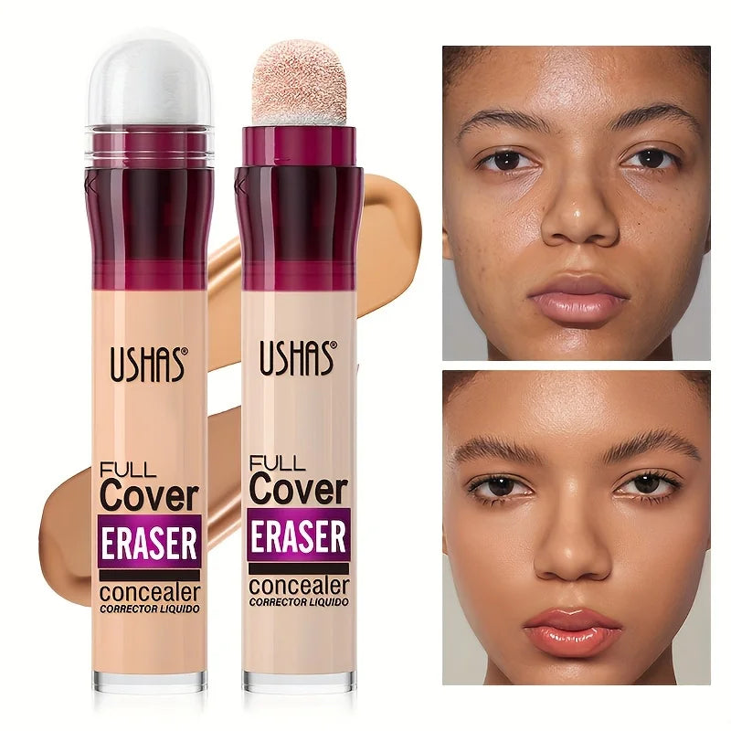 Corrector Esponja USHAS Hidratante Larga Duración Ojeras Pecas