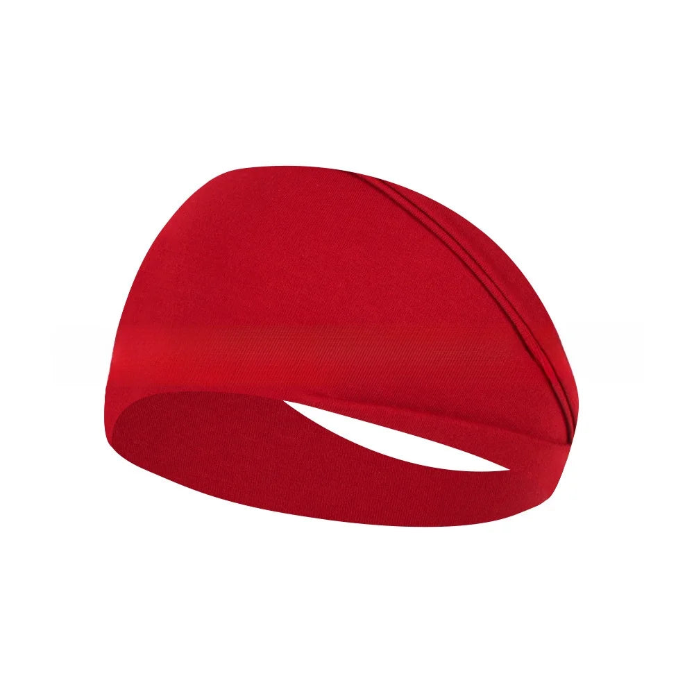 1 unidad de diadema deportiva elástica absorbente de sudor para correr, fitness, ciclismo, tenis, yoga, gimnasio, para hombre y mujer
