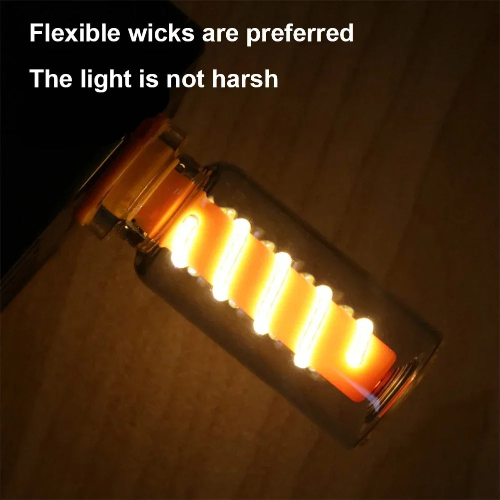 Bombilla LED USB Retro 5V Atenuable Táctil para Coche | Luz Decorativa Camping