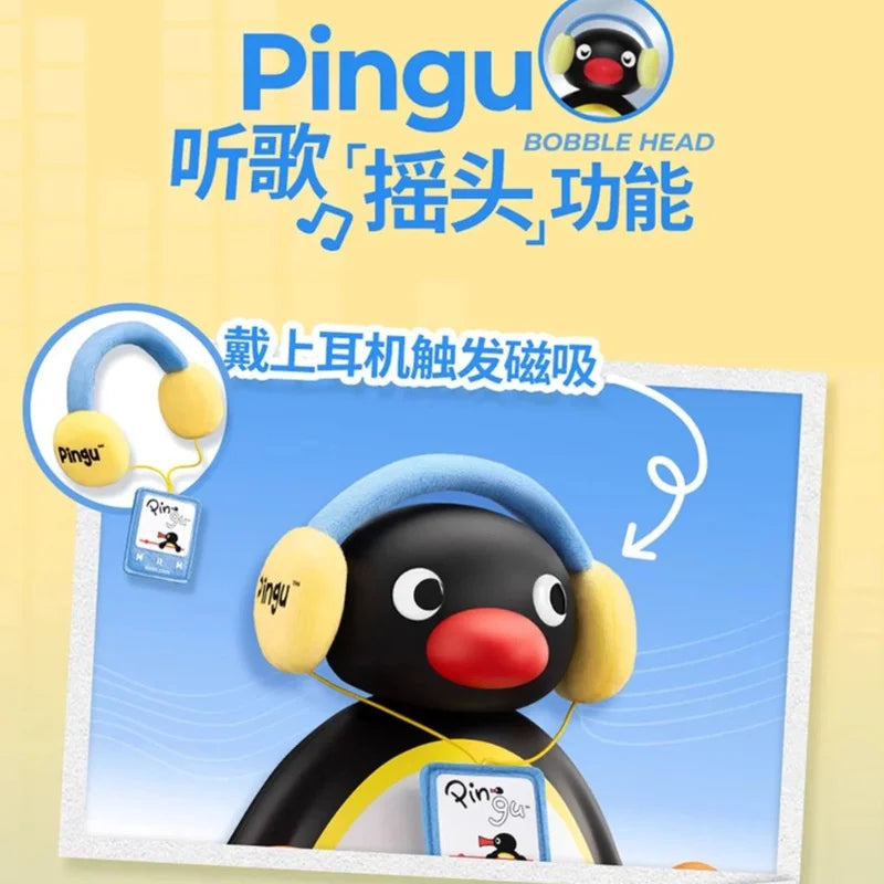 Altavoz Pingu MarTUBE: Pingüino Dibujos Animados Móvil | Radio Musical Inalámbrico
