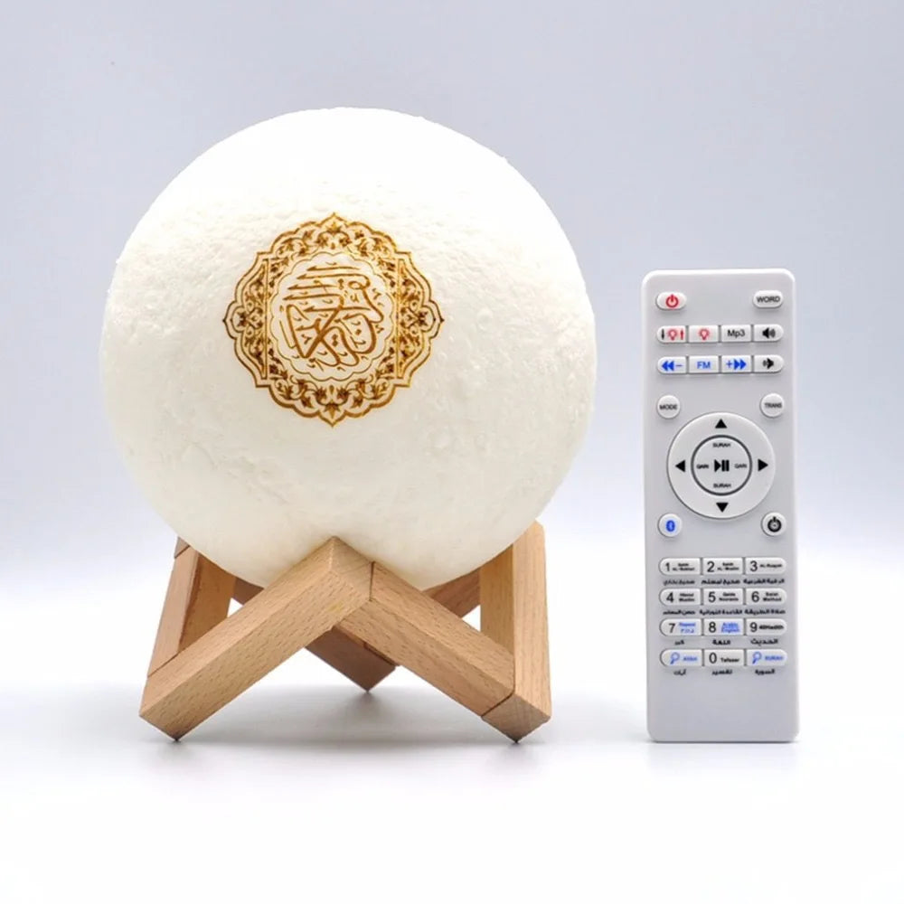 Altavoz Corán Azan Islámico con Bluetooth y Lámpara Nocturna
