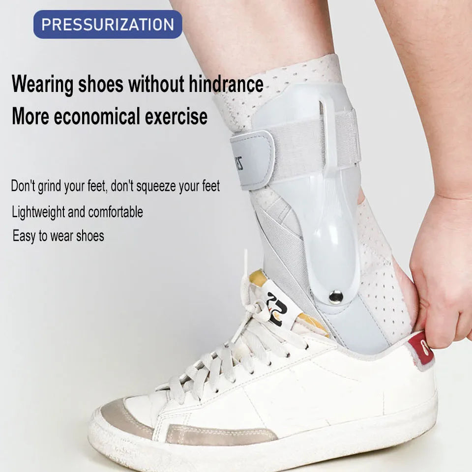 AOLIKES 1 Uds tobillera deportiva manga de compresión para esguinces de tobillo, soporte de tobillo calcetines para fascitis Plantar para baloncesto
