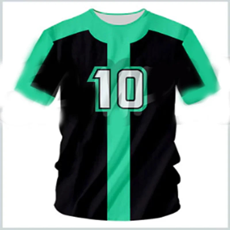 Camiseta Ben 10 Omnitrix 3D Cosplay Verano 2025 - Estilo Harajuku