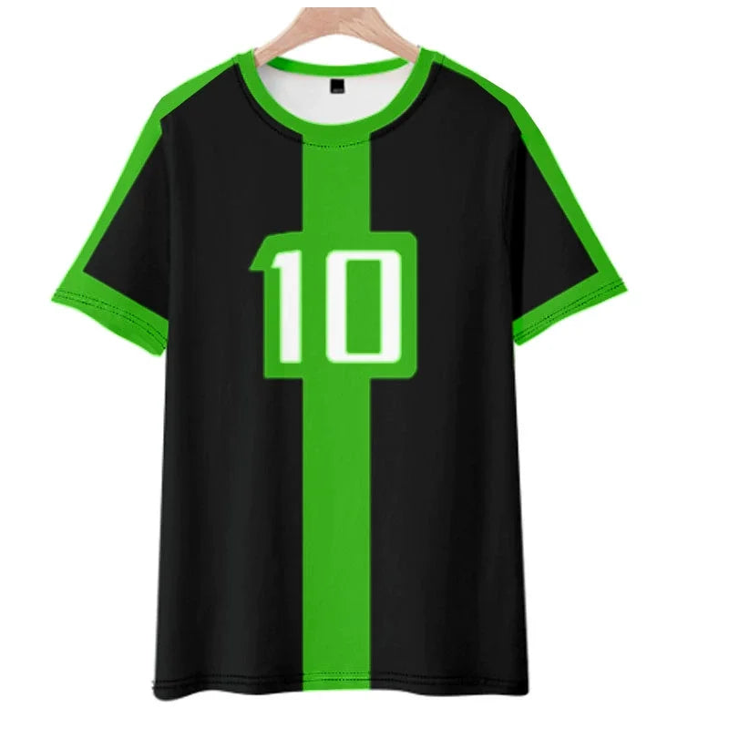 Camiseta Ben 10 Omnitrix 3D Cosplay Verano 2025 - Estilo Harajuku